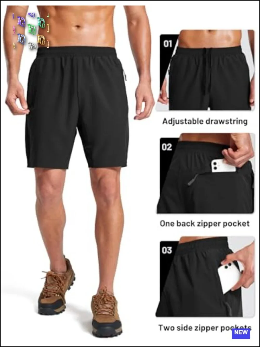 Men's Athletic Shorts 7